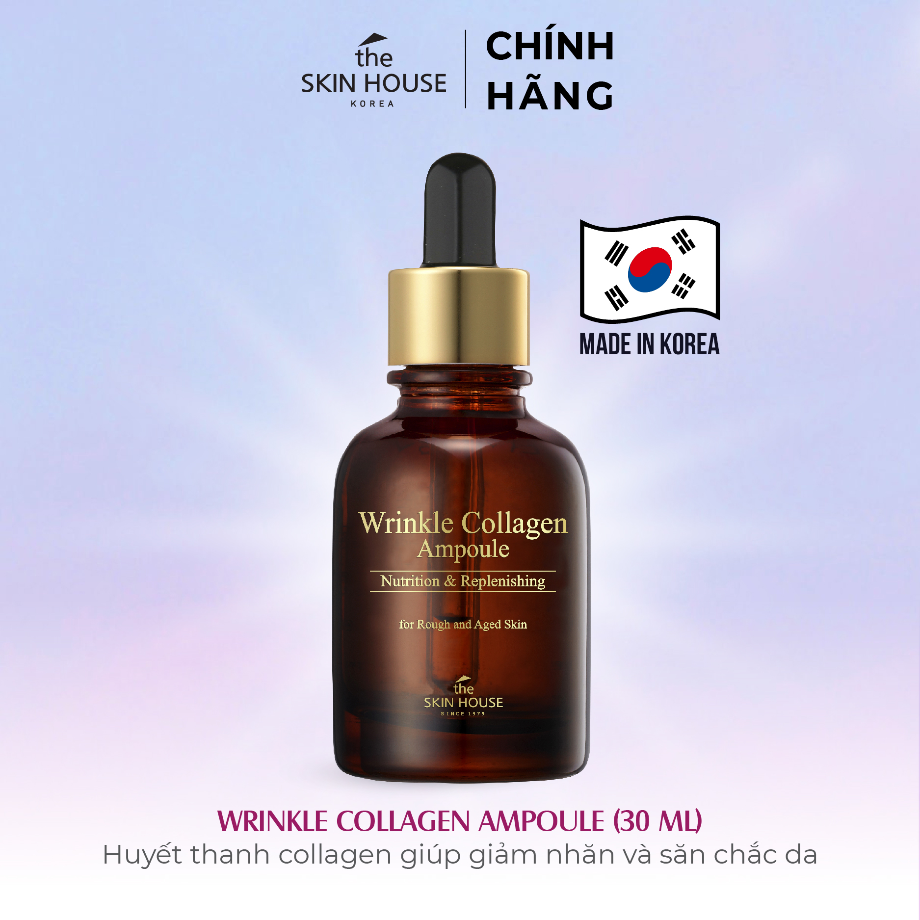 T29 Huyết thanh collagen giúp giảm nhăn và săn chắc da  - WRINKLE COLLAGEN AMPOULE  30ml