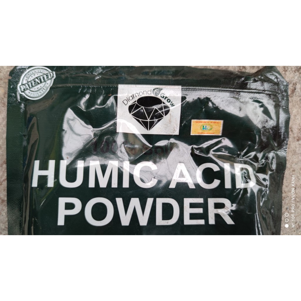 Phân bón kích rễ Humic Acid Powder NK trực tiếp từ Mỹ 1kg