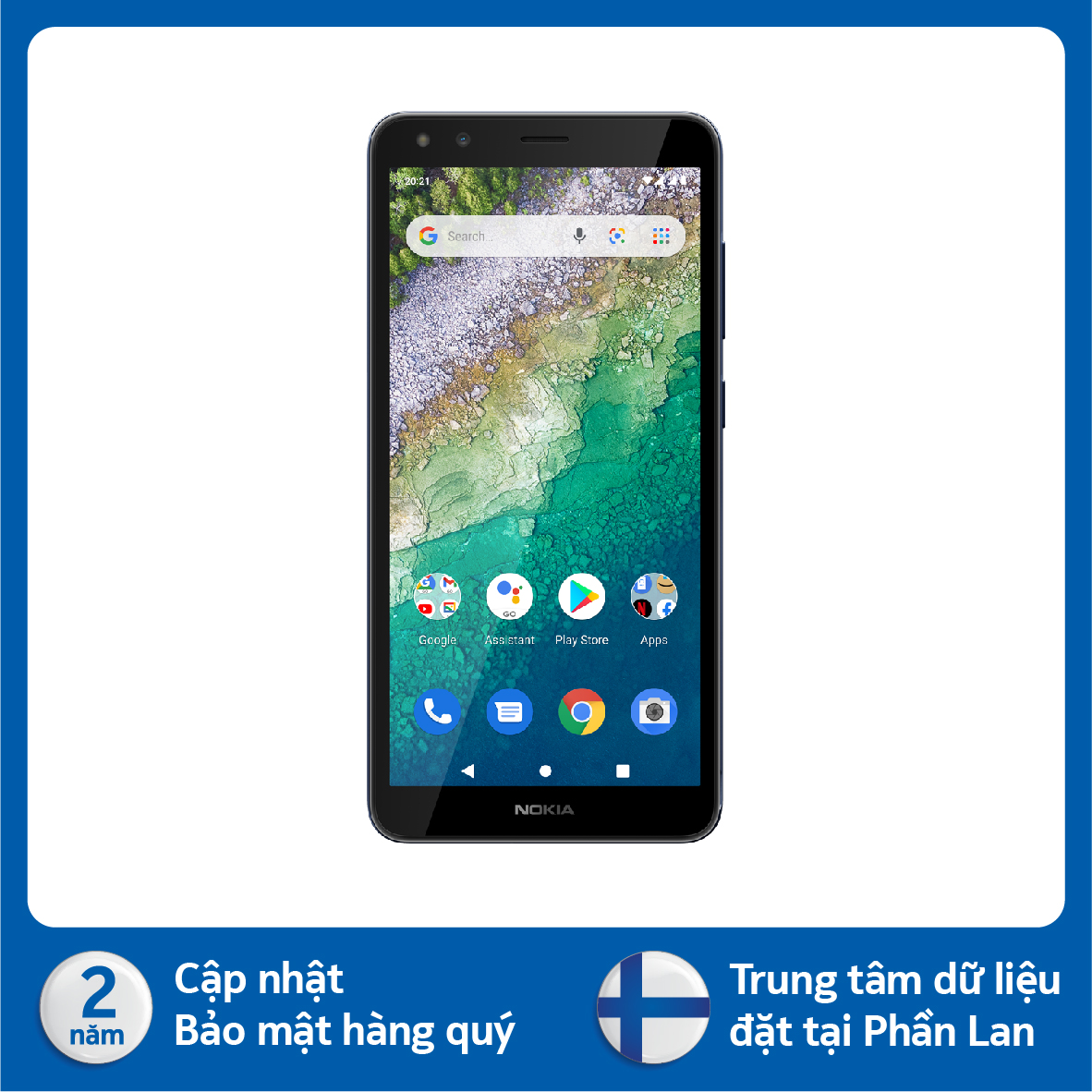 Điện thoại Nokia C01 Plus - Hàng chính hãng