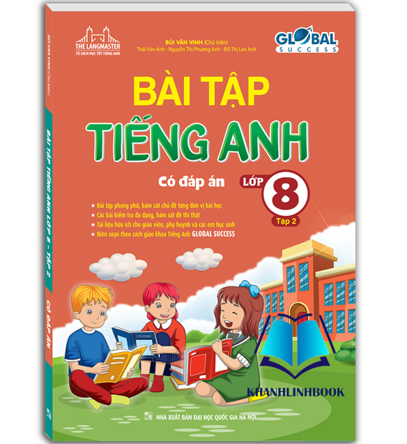 Sách - GLOBAL SUCCESS - Bài tập tiếng anh lớp 8 Tập 2 (có đáp án)