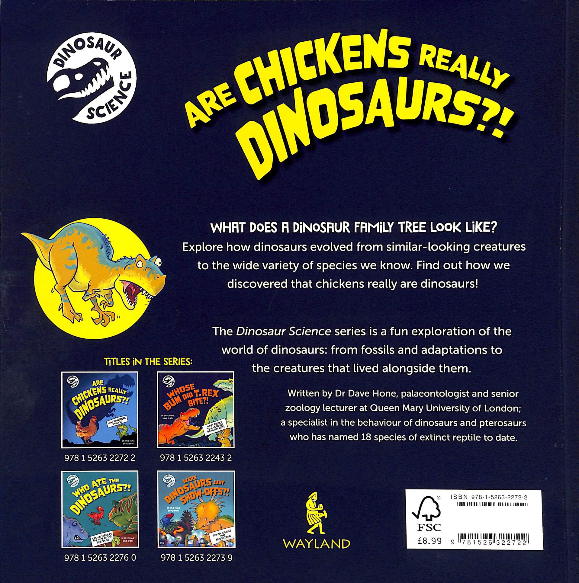 Sách ngoại văn: Dinosaur Science - Are Chickens Really Dinosaurs?!