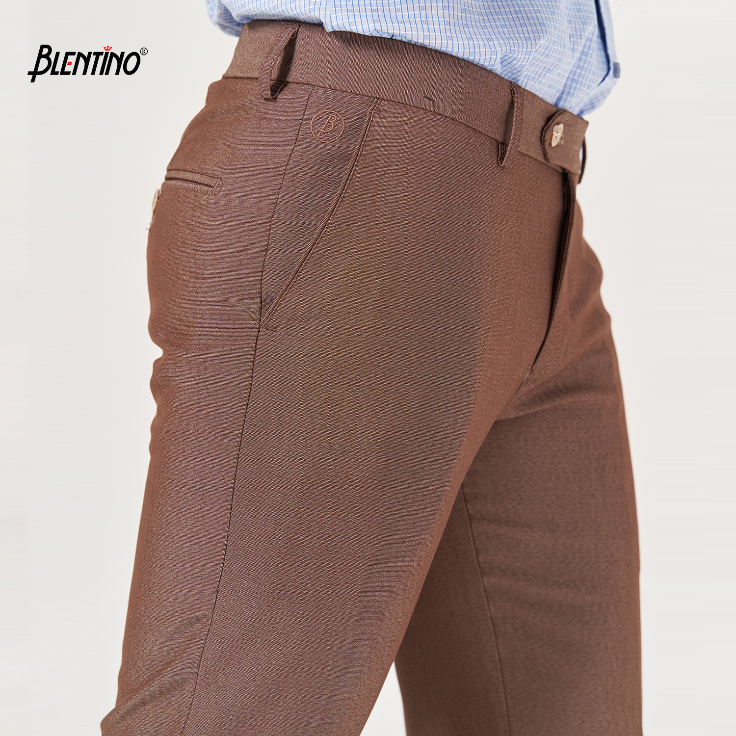 Blentino  quần tây Cotton nam DD19018-2