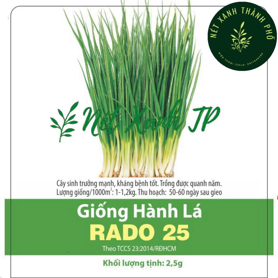 Hạt giống Hành Lá Cao Sản 2,5g dễ trồng thơm ngon