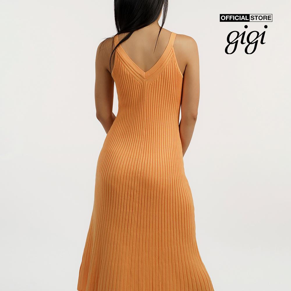 GIGI - Đầm midi hai dây cổ V hiện đại G2106K212719