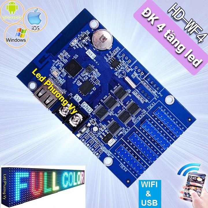 Bộ điều khiển Led ma trận Full color HD WF4 – Thay thế card W62-75