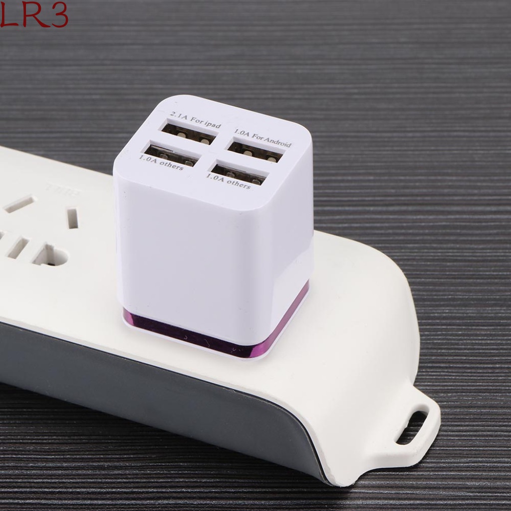 Củ Sạc 5.1A với 4 trong 1 Cổng Usb Cho Điện Thoại IPAD TABLET - miếng lót chuột