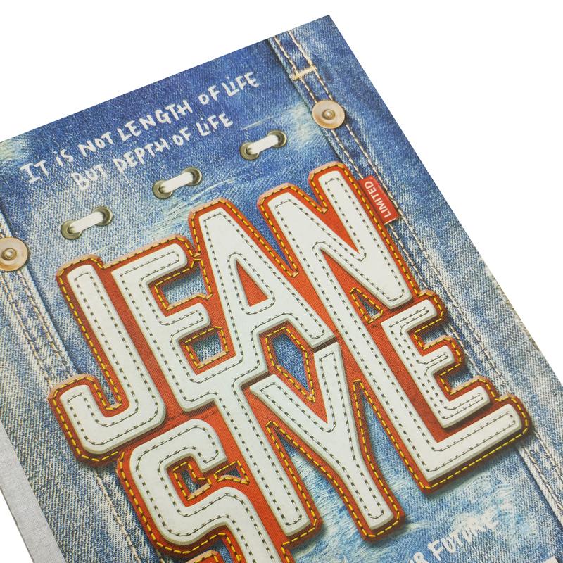 Tập Jean Style B5 Kẻ Ngang 120 Trang ĐL 70g/m2 - Campus NB-BJEA120 (Mẫu Màu Giao Ngẫu Nhiên)