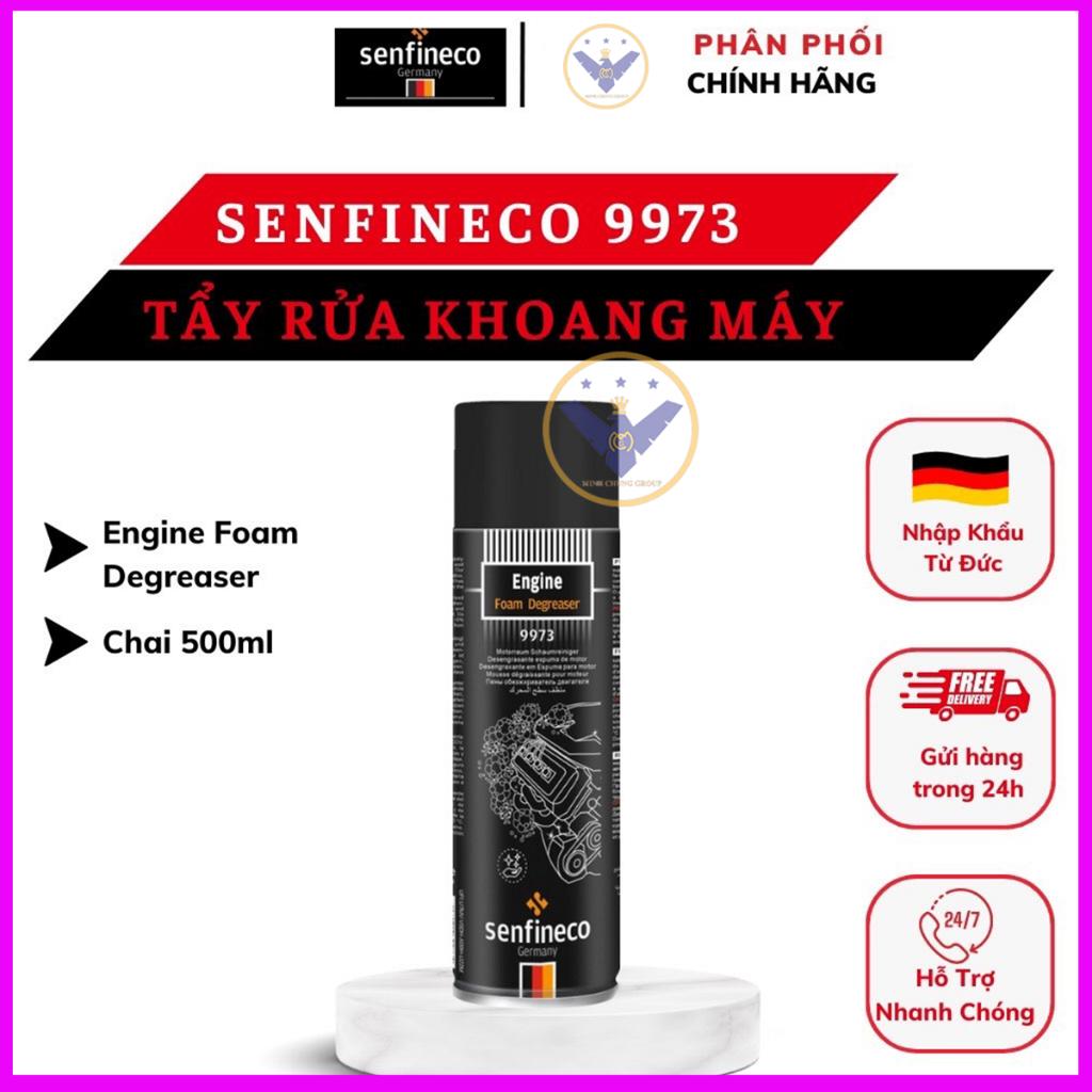 Chai Tẩy Rửa Khoang Động Cơ Dạng Bọt Senfineco 9973 – 500ML Engine Foam Degreaser