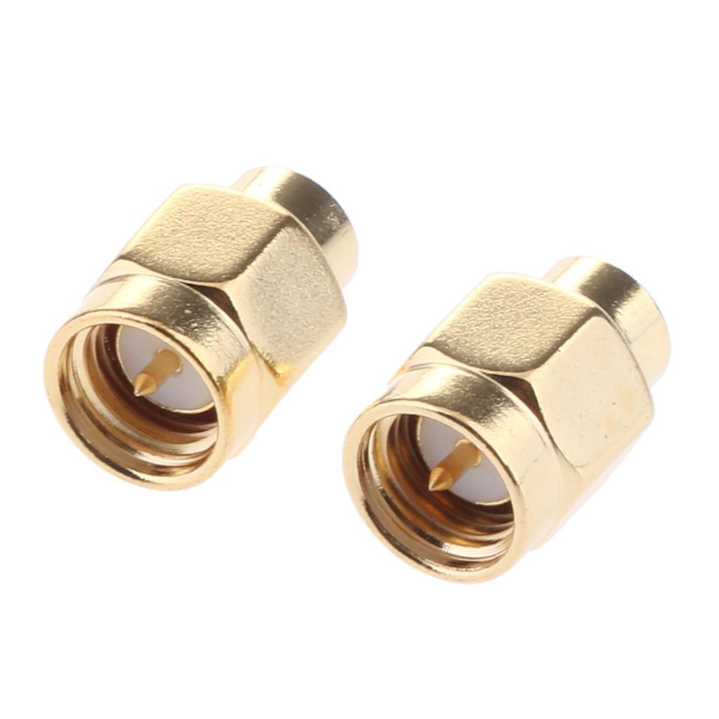 2Pcs SMA Dustproof  for  RF Connector Gold Plated