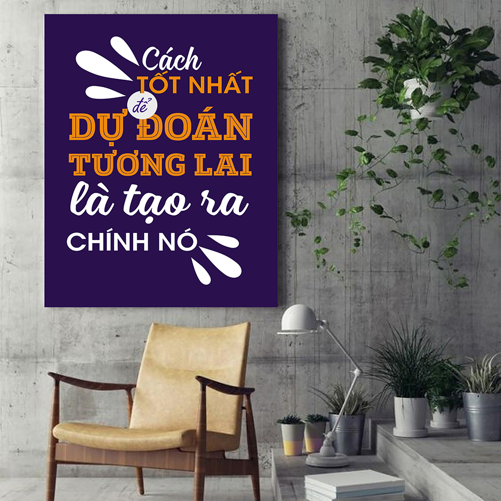 Tranh động lực Cách tốt nhất để dự đoán tương lai là tạo ra chính nó-Model: AZ1-0492