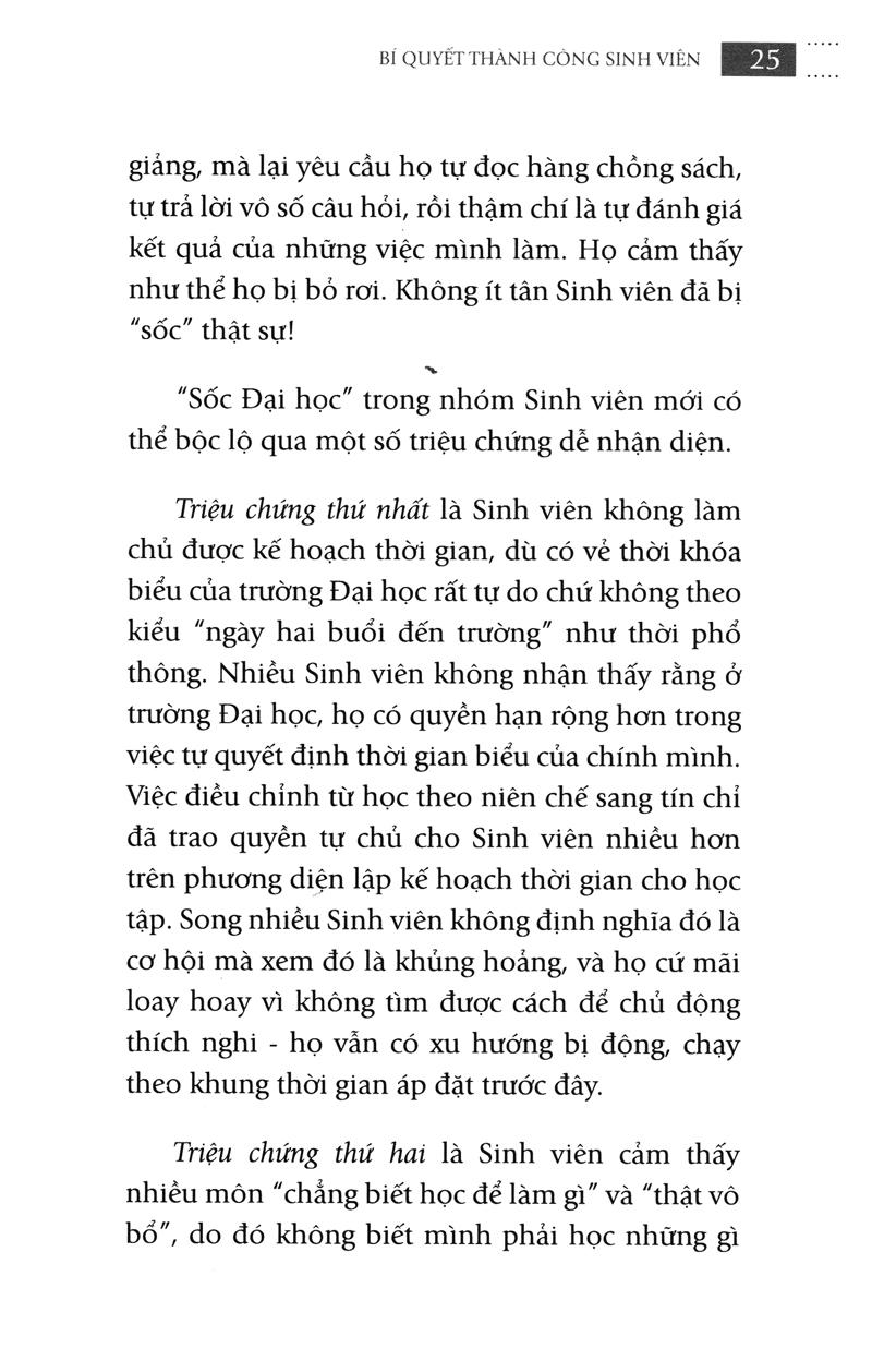 Bí Quyết Thành Công Sinh Viên (Tái Bản)