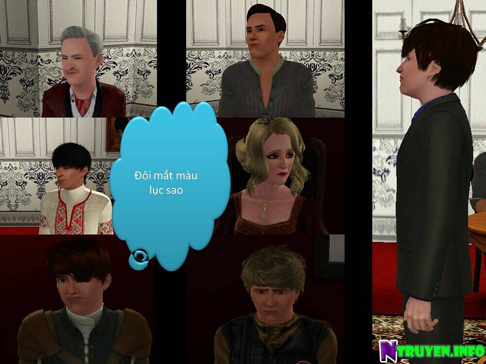 truyện sims - hoàng tử ơi ngươi ở đâu! chapter 4 40