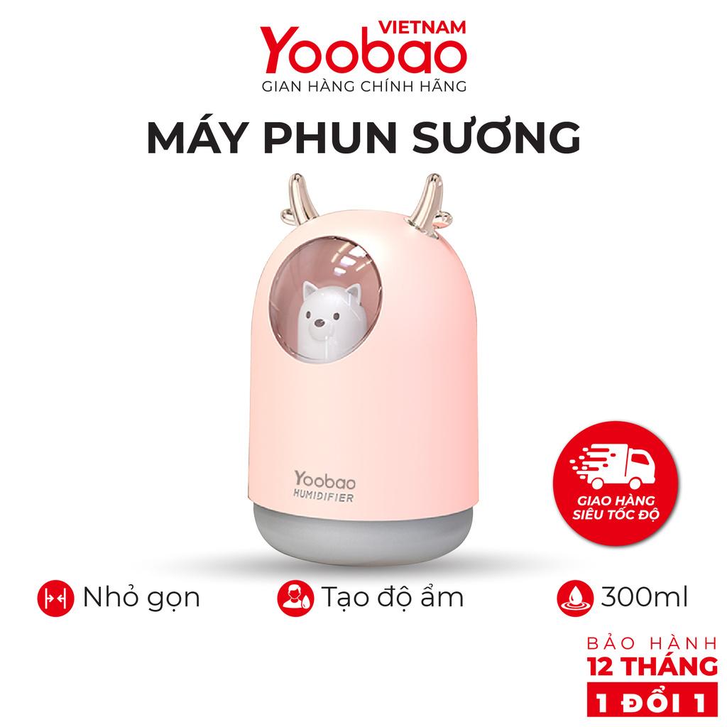 Máy phun sương tạo độ ẩm YOOBAO M106 giúp tạo độ ẩm bảo vệ chống khô da Dung tích 300ml - Hàng nhập khẩu