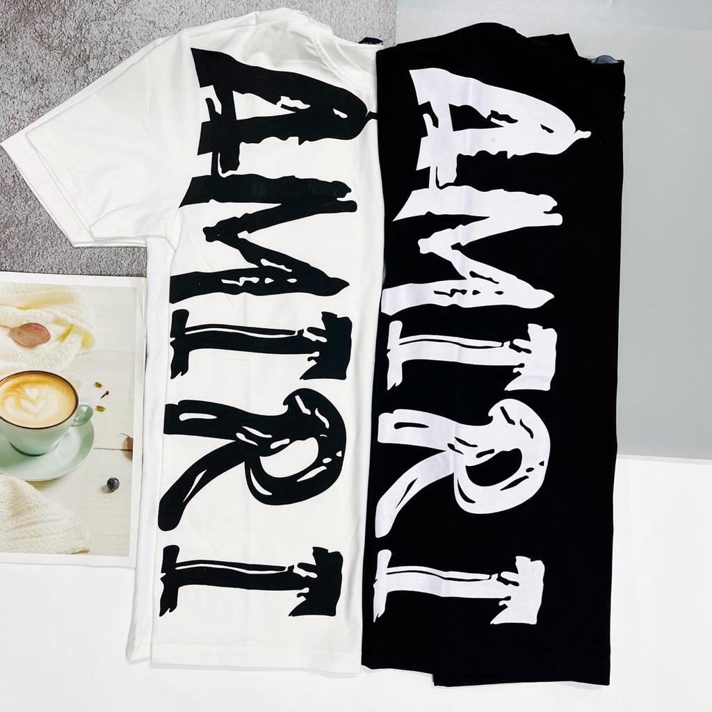 ÁO THUN NAM NỮ CỔ TRÒN TAY NGẮN THUN COTTON CO GIÃN - MỀM MỊN THỜI TRANG LUXURY HOT HIT