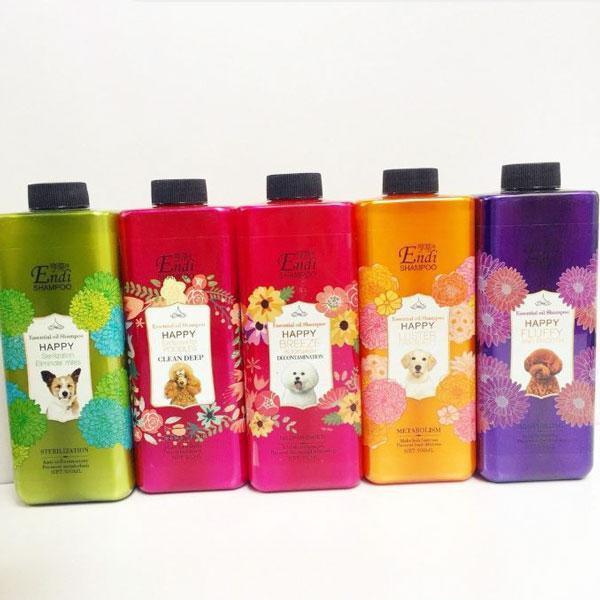 Sữa tắm hương nước hoa, loại ve rận Endi dành cho chó mèo 500ml