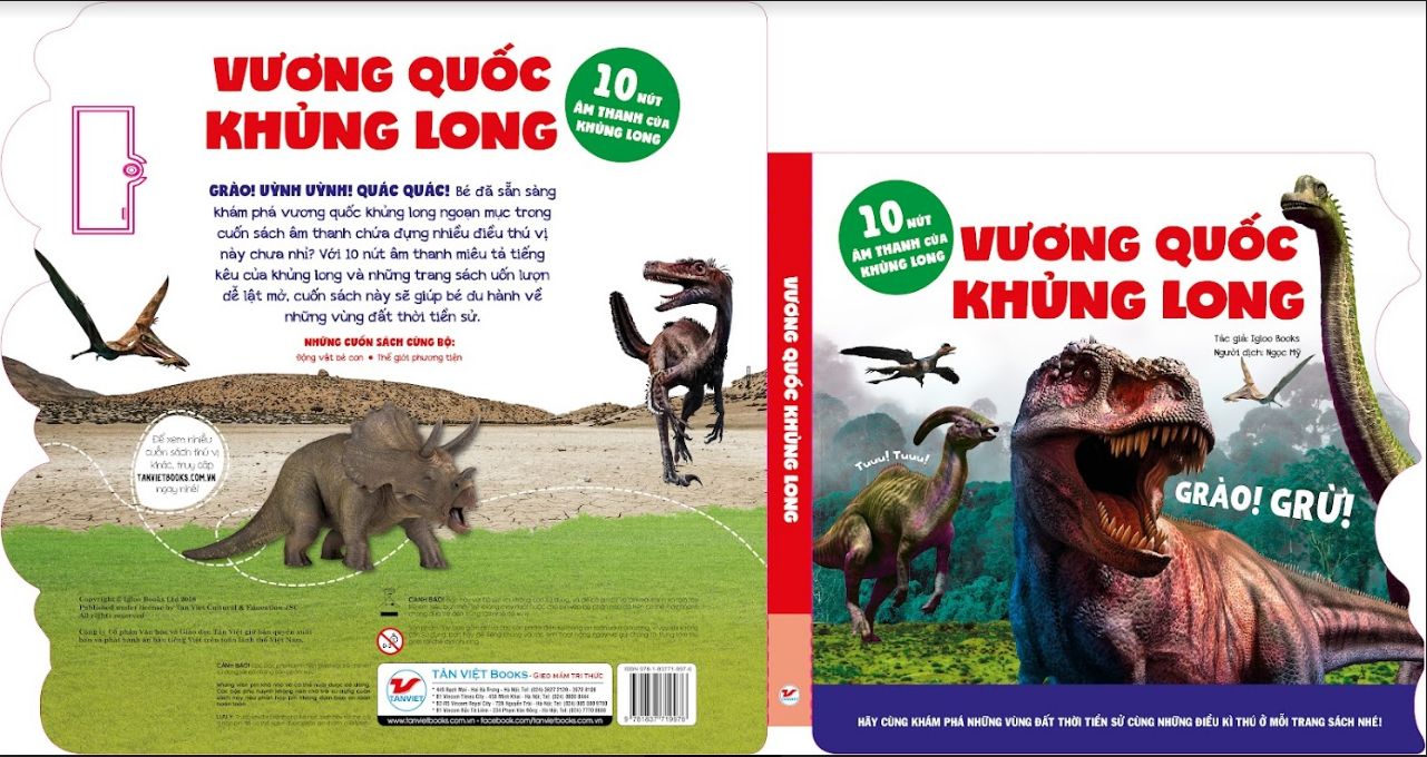 SÁCH ÂM THANH- 2.	Vương quốc khủng long