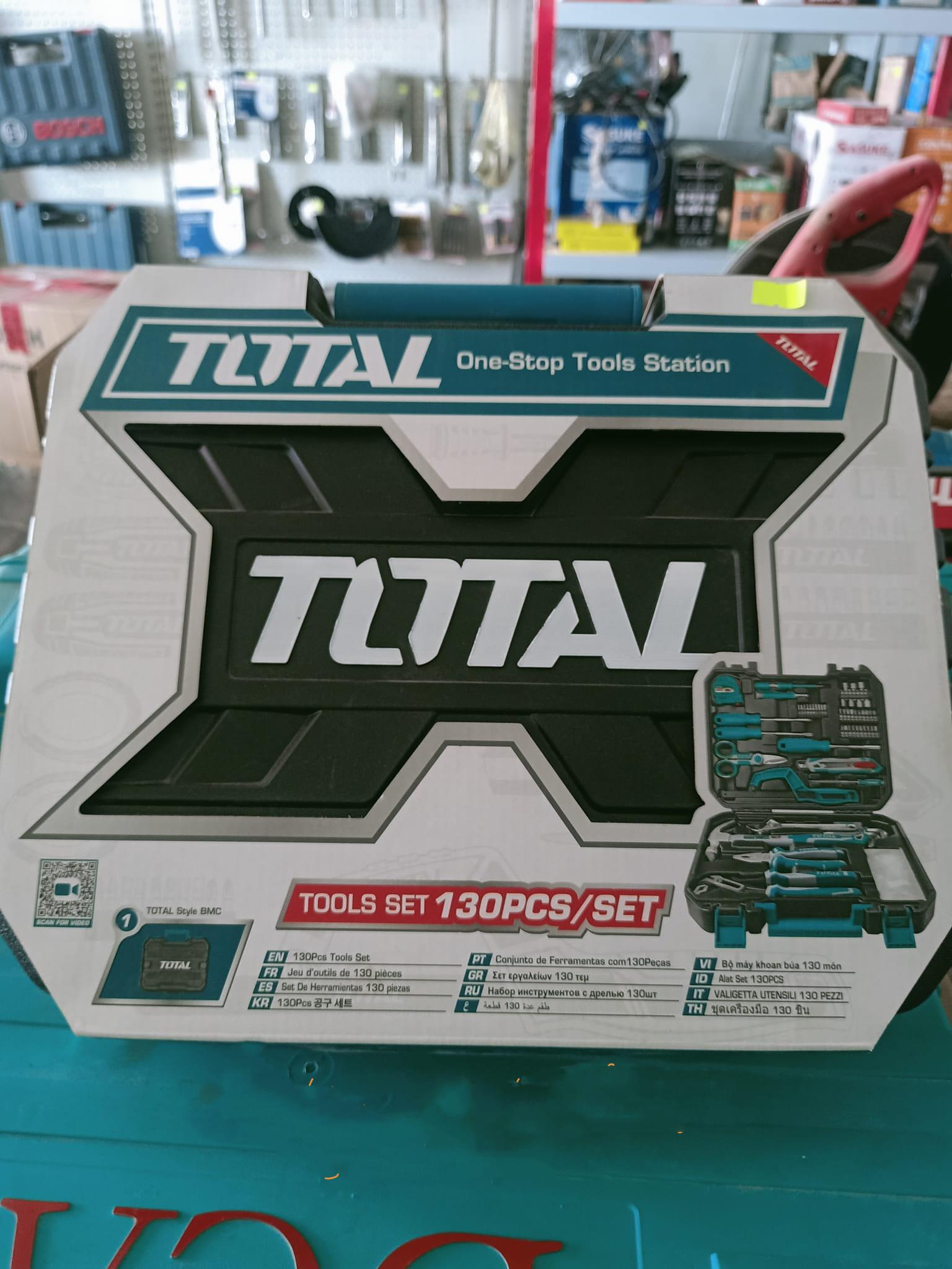 BỘ 130 CÁI CÔNG CỤ TOTAL THKTHP21306 - HÀNG CHÍNH HÃNG