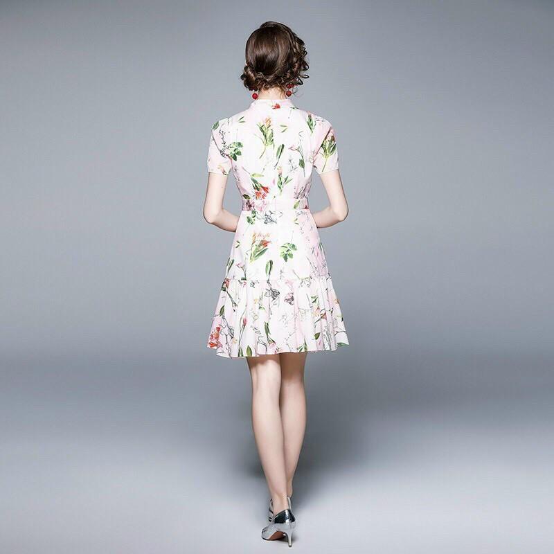 ĐẦM LỤA HOA SIÊU ĐẸP Size: M L XL XXL