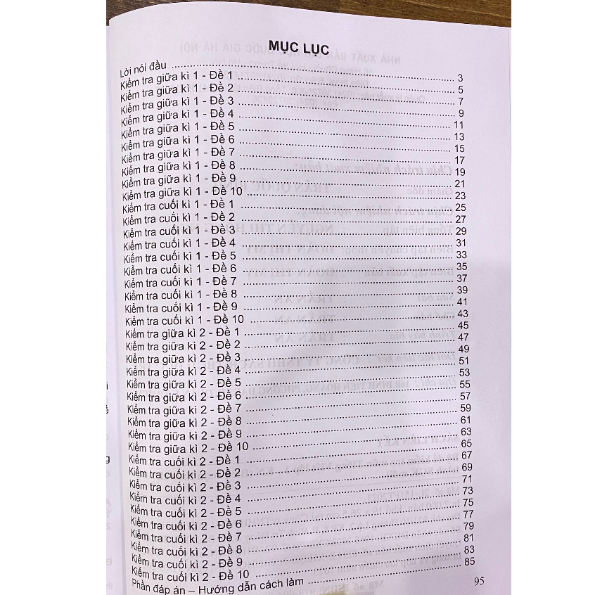Sách - Bộ đề kiểm tra môn tiếng việt 1