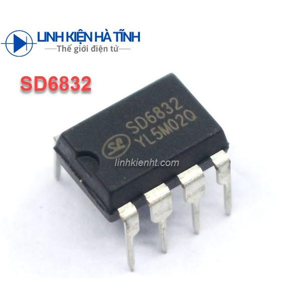 IC NGUỒN SD6832 6832 DIP-8 MỚI