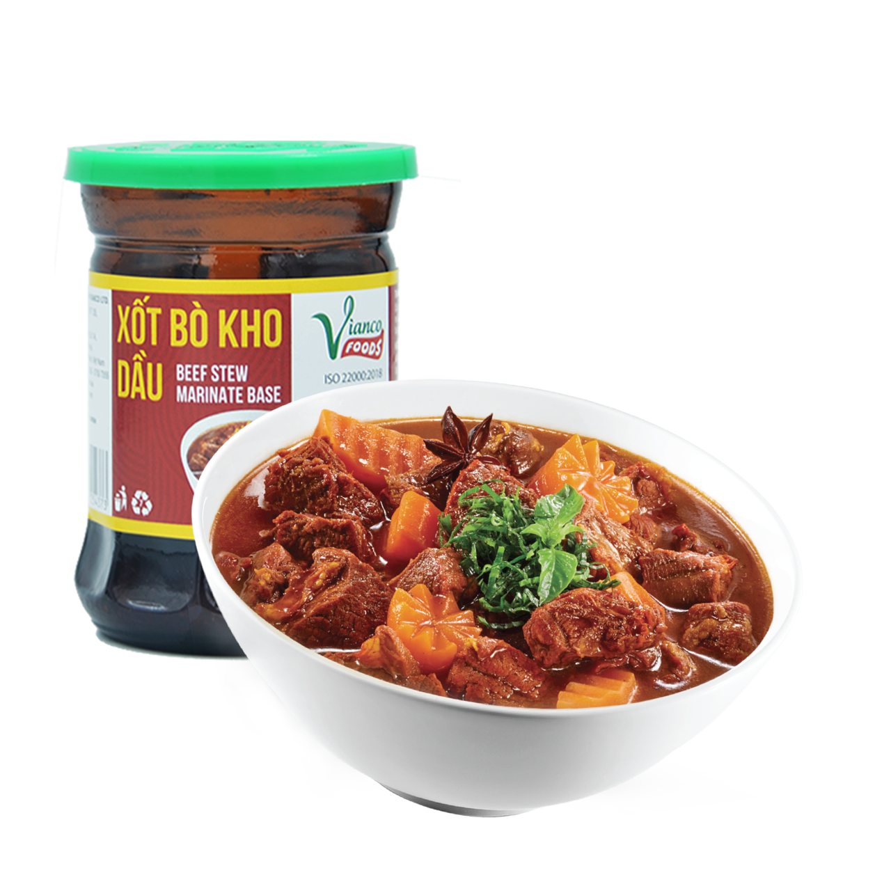 Combo 3 ly Xốt Bò Kho Dầu Việt Ấn 50g