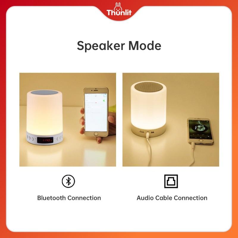 Loa Bluetooth Không Dây Có Đèn 7 Màu Thay Đổi Phạm Vi Kết Nối 10m