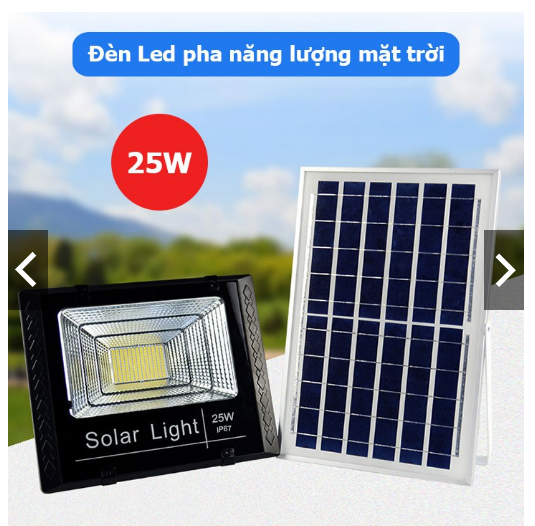 Đèn PHA LED năng lượng mặt trời, 60W tấm pin ròi, dây 5m, cảm biến ánh sáng, điều khiển từ xa, sáng trắng