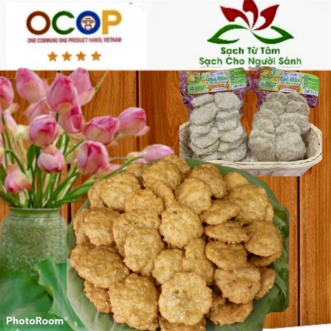 Chả cốm nếp cái hoa vàng 500g