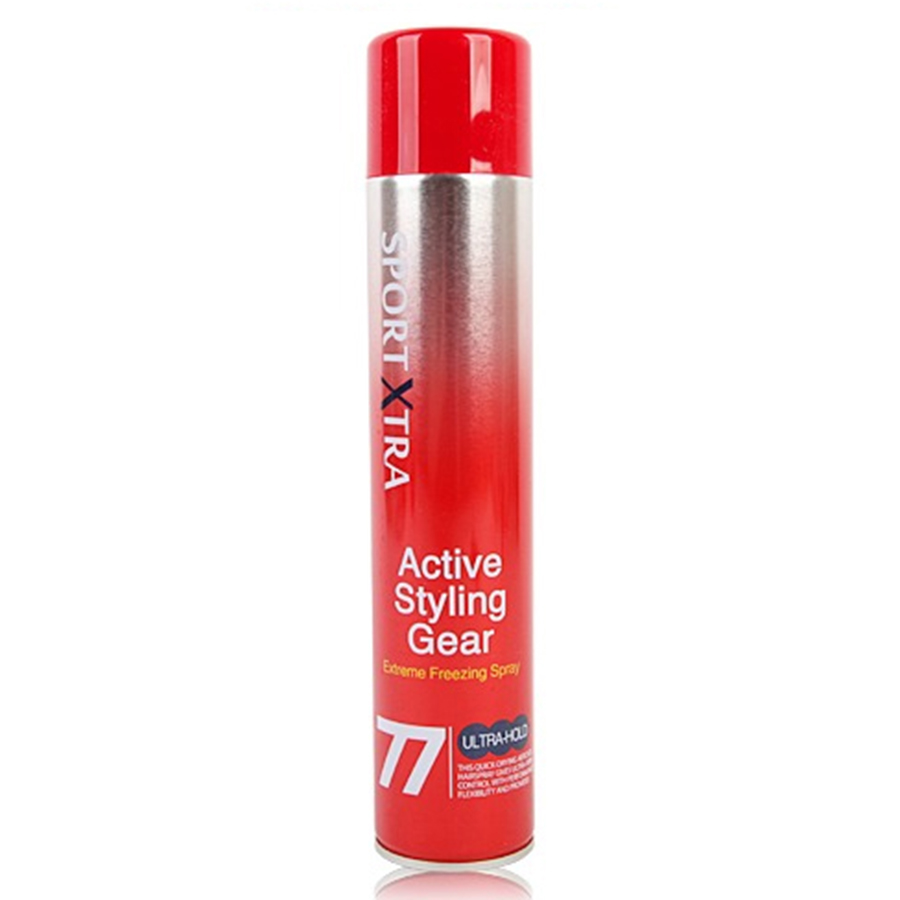 Keo xịt tạo kiểu tóc cao cấp Hàn Quốc Sportxtra Active Styling Gear 77 (Asobu - 300ml)