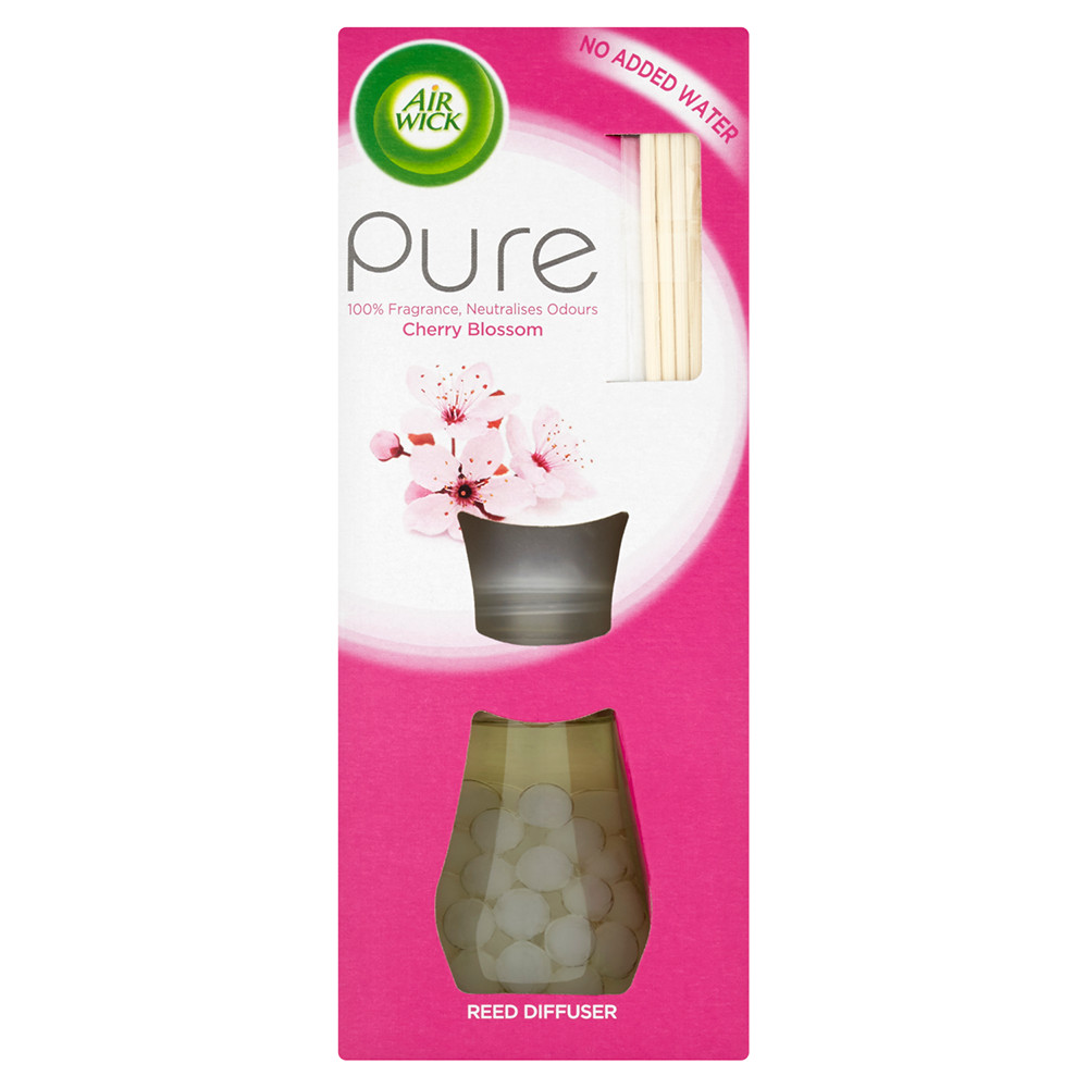 Bộ khuếch tán tinh dầu que mây Air Wick Cherry Blossom 30ml QT08915 - hoa anh đào