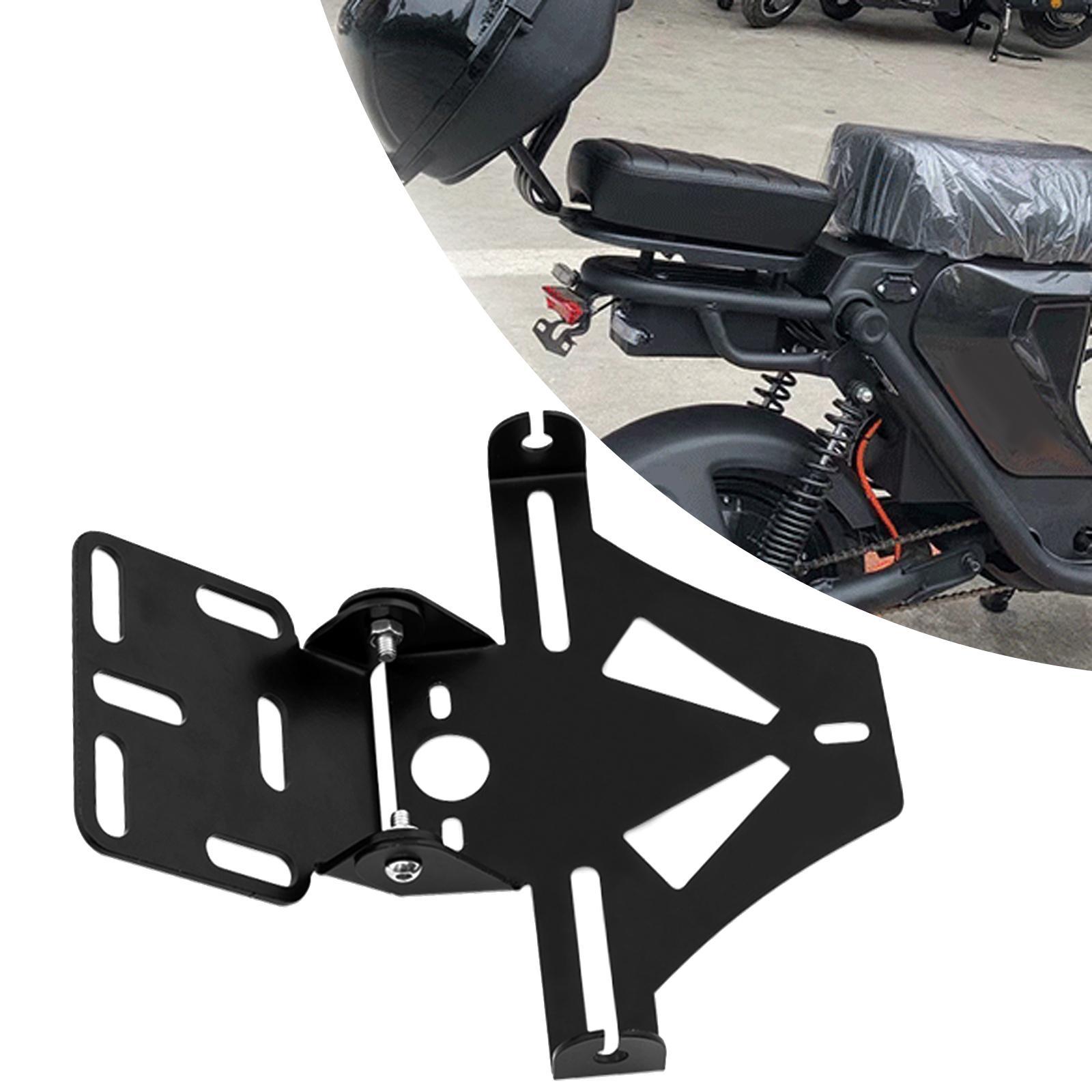 Licenses plate Holder Mount Adjustable Rear Light Bracket Accessory