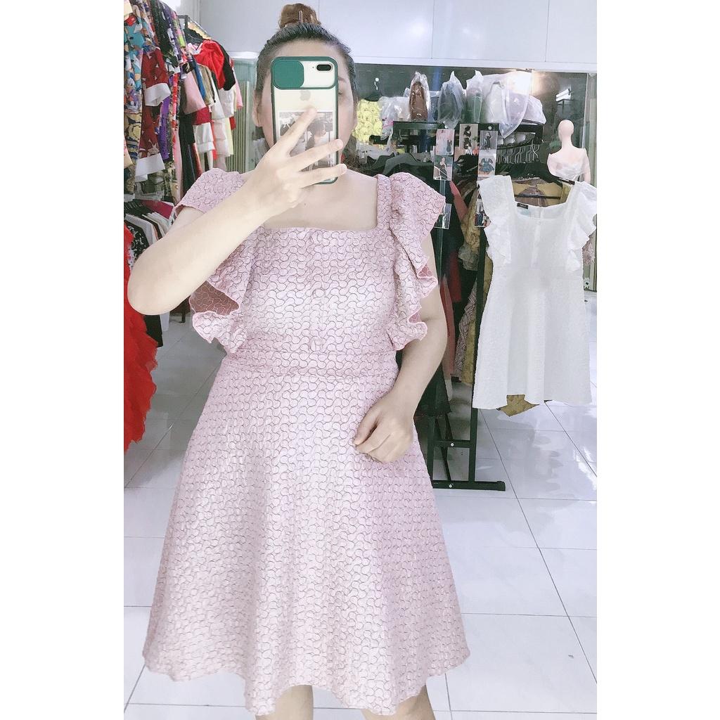 ĐẦM BIGSIZE CÁNH TIÊN CỔ VUÔNG TK