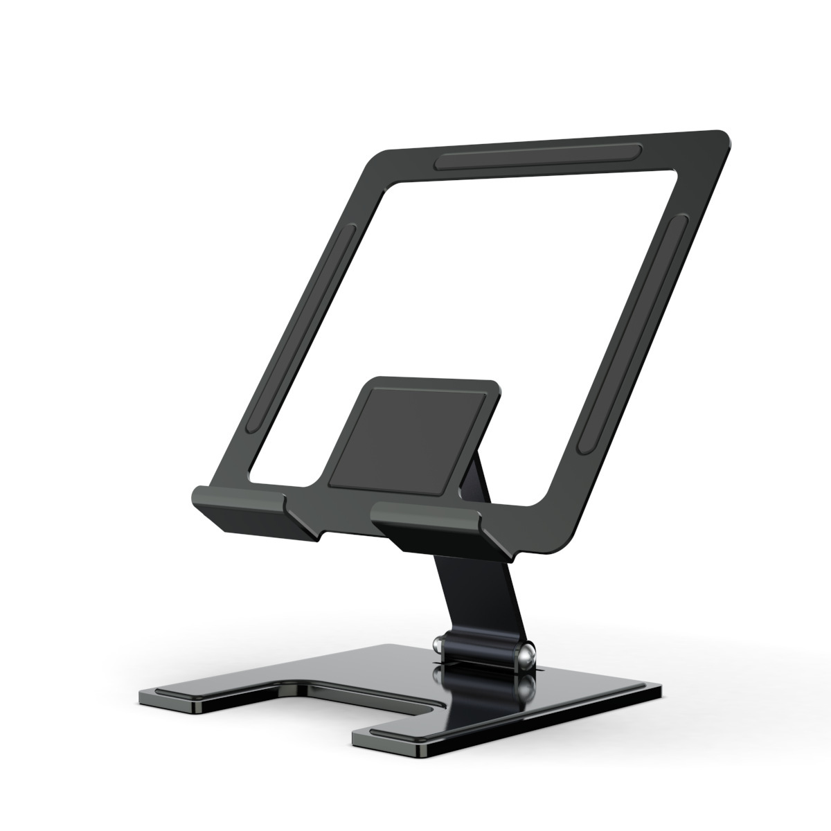Giá Đỡ Máy Tính Bảng, Điện Thoại Để Bàn Hợp Kim Nhôm Siêu Bền Xoay 360 Độ Thời Trang 21X16Cm