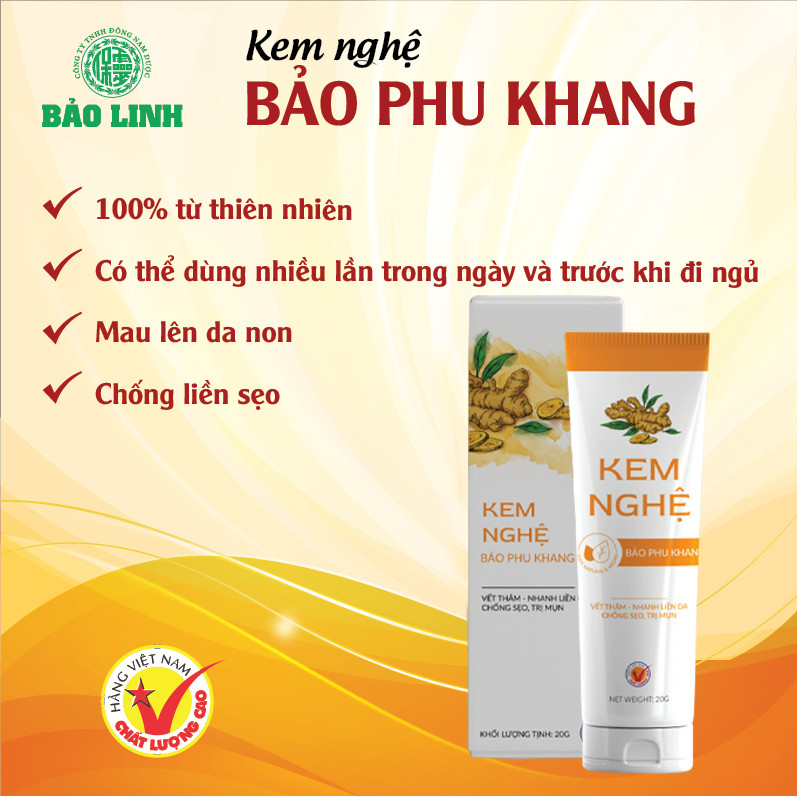 Kem Tinh Nghệ Bảo Phu Khang 20gram