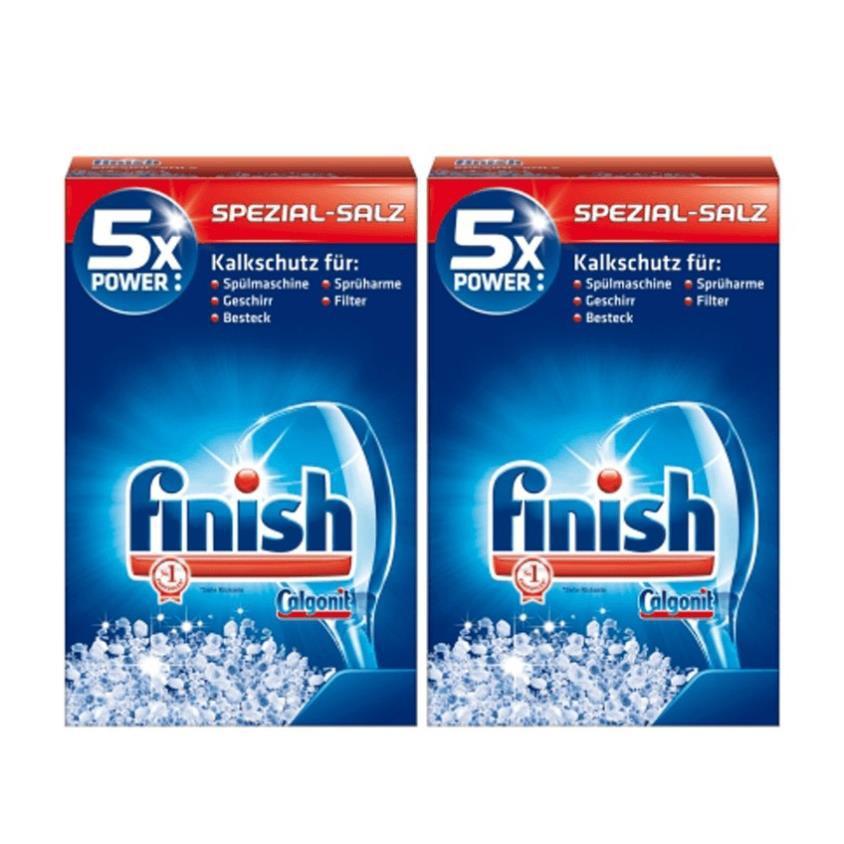 Muối rửa bát Finish 3kg (combo 2 gói 1.5kg