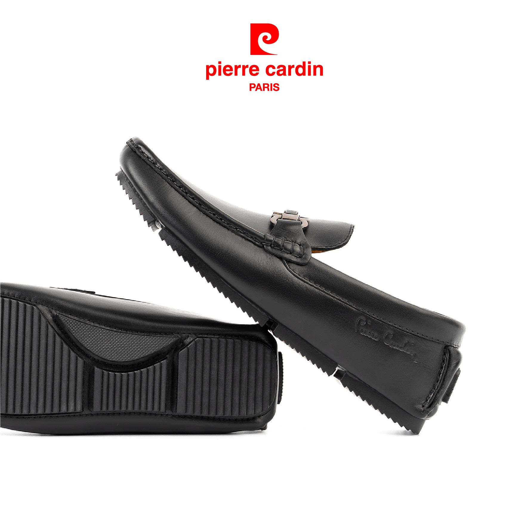 Giày lười da Pierre Cardin PCMFWLF727BLK