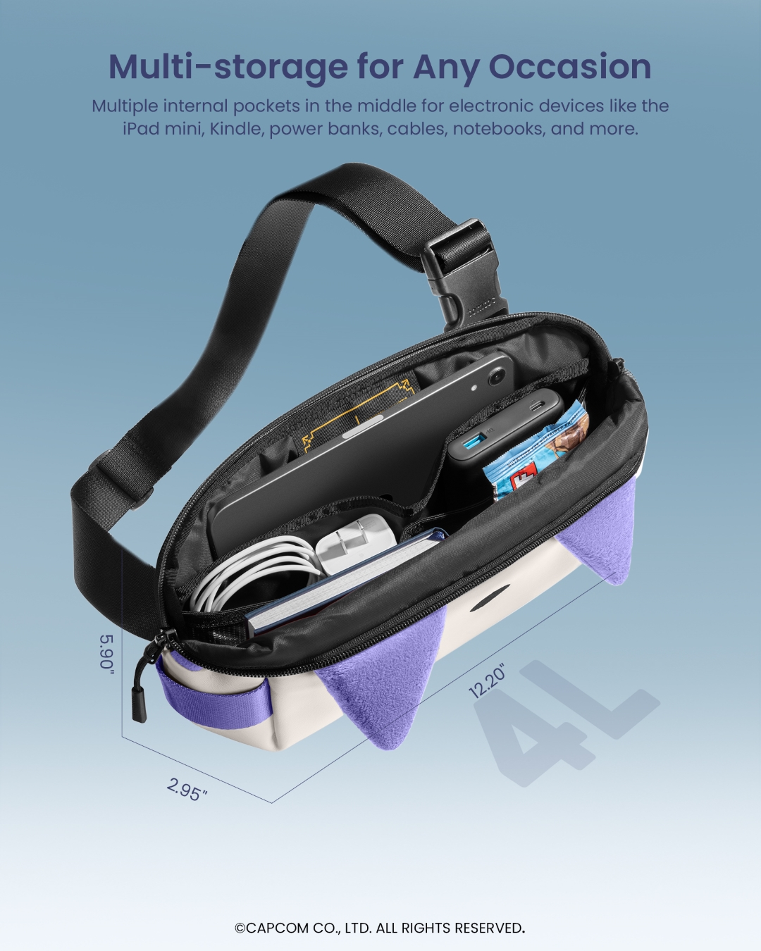 TÚI ĐEO CHÉO TOMTOC MHRS-T21 PALAMUTE SLING BAG T21S1S2MH - Hàng Chính Hãng