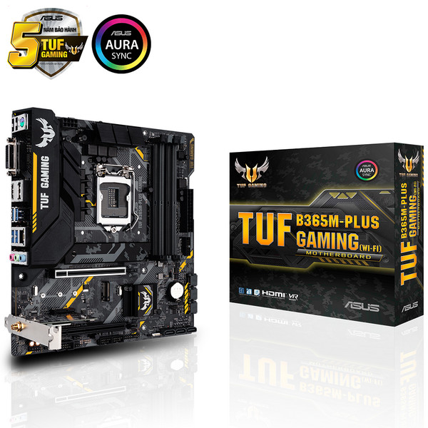 Mainboard ASUS TUF B365M-PLUS GAMING - Hàng Chính Hãng