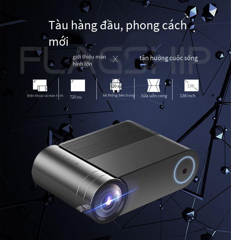 Giao Hàng Nhanh Máy Chiếu yg420/550 LED Home HD Projector Micro HD 1080P Tuyển Đại Lý