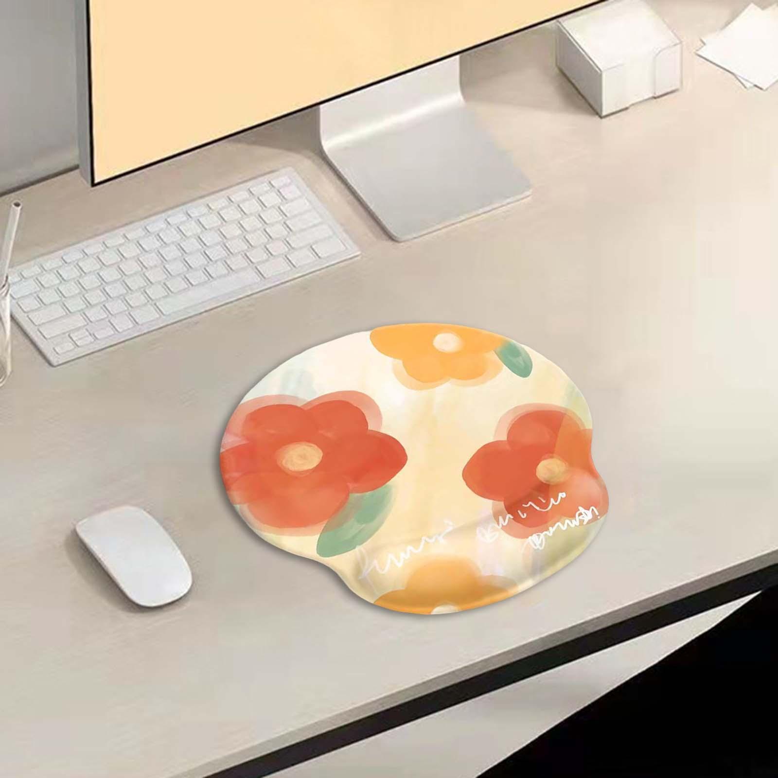 Ergonomic Mouse Pad Comfortable rubber Base for Gaming Typing Office