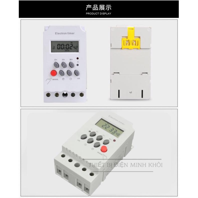Công tắc hẹn giờ thông minh KG316T Electrontimer,thiết bị hẹn giờ bật tắt tự động,timer điện tử