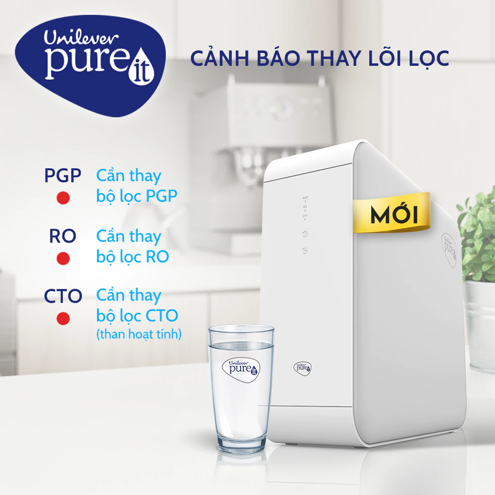 Máy lọc nước Pureit Delica UR5640 - Hàng chính hãng