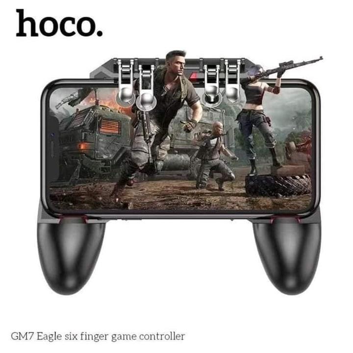 Tay cầm chơi game cho điện thoại GamePad Hoco GM7 - Hàng Nhập Khẩu