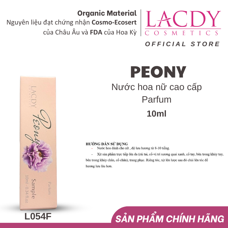 Nước Hoa Mini Peony ( 10ml ) -L054F
