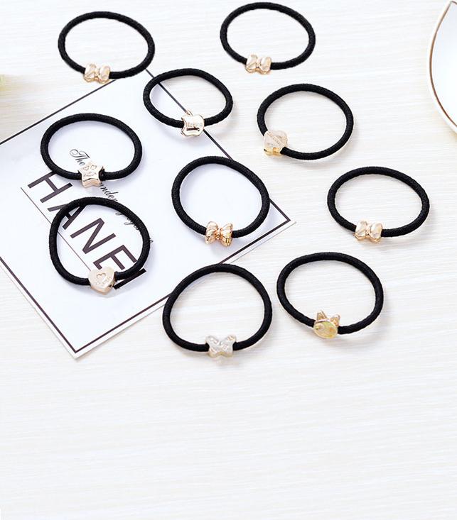 Bộ 10 Dây Buộc Tóc Hàn Quốc Thời Trang