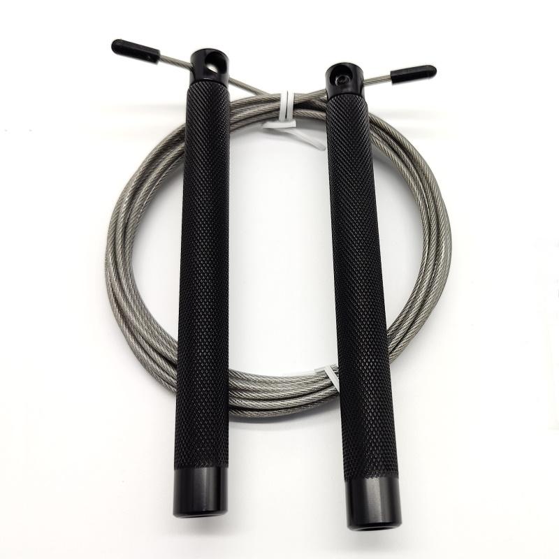 Kim Loại Nhảy Bỏ Qua Dây Thép Pvc 2.5Mm Đơn Giản Keepfit Crossfit Thể Dục Nhảy Bỏ Qua Bóng Bay Có Trọng Số Crossrope Vòng/Phút