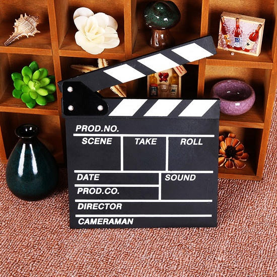 Bảng clapper board quay phim - Loại nhỏ