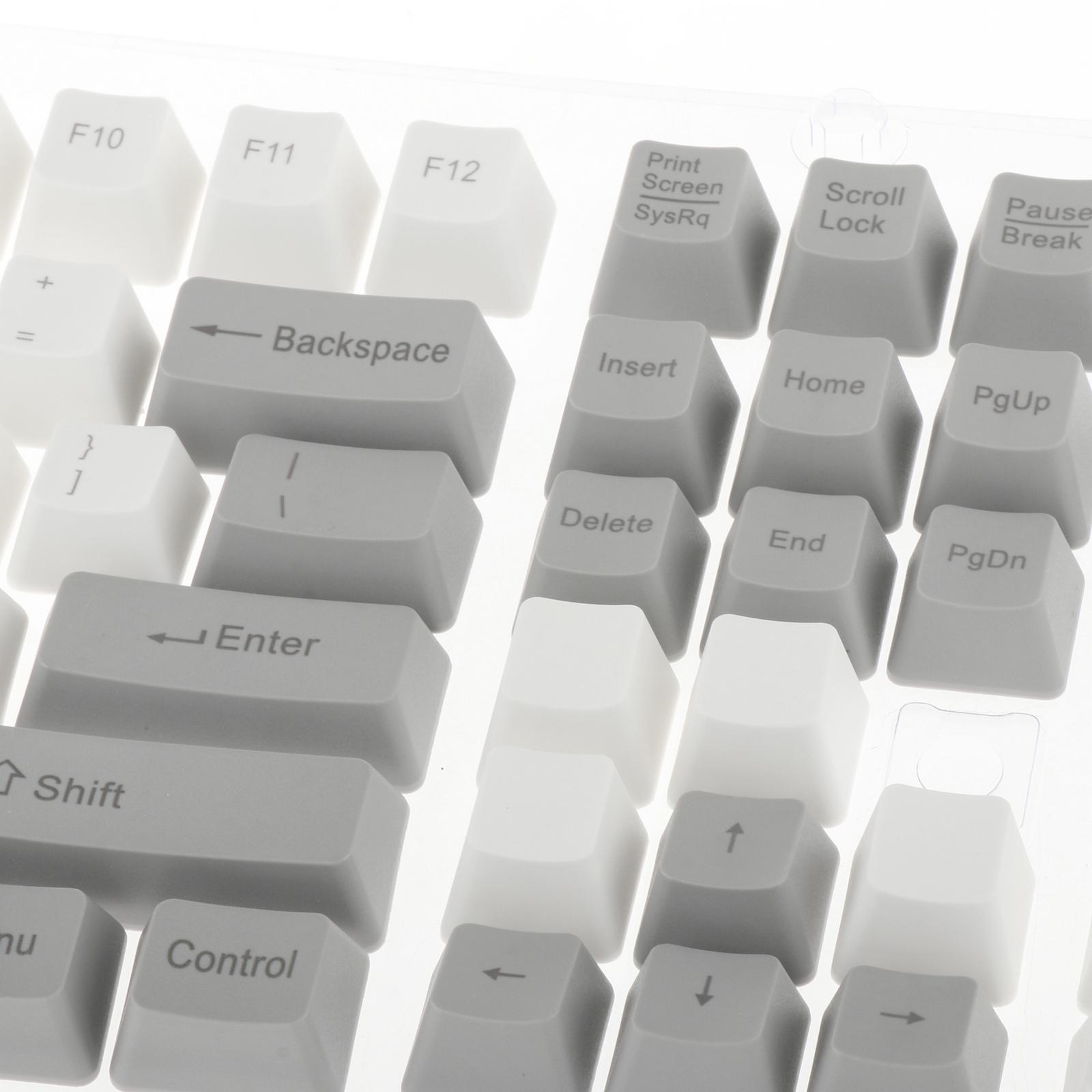 104 Keys PBT Key Caps For Most Mechanical Keyboard Relieve Fatigue Style 1