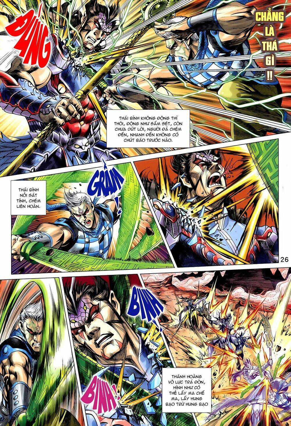 thần binh vấn thiên chapter 16 26