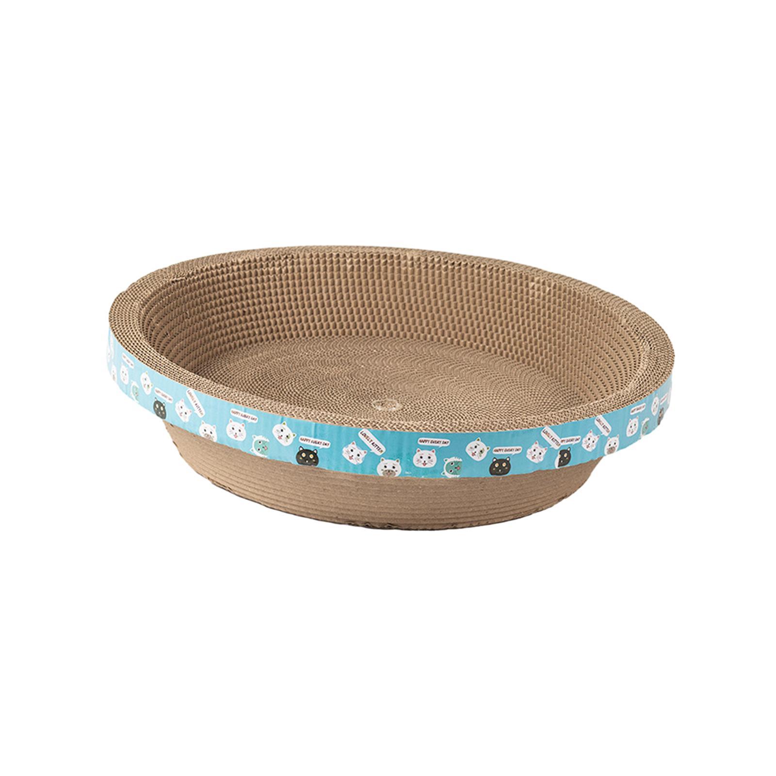 Cat Scratcher Cardboard Pet Scratcher Sisal Lounge Bed Resting Pet Supplies Kitten Interactive Toy Sisal Cat Scratch Pad Bowl